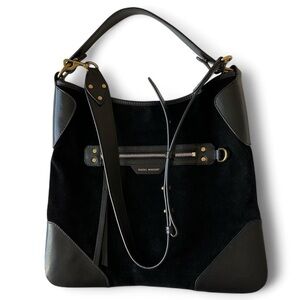 Isabel Marant Black Leather Botsy Bag